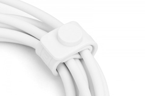 Digitus Kabel połączeniowy silikonowy USB-A - USB-C, USB 2.0 60W, 2m Biały