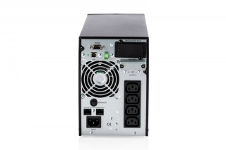 Digitus Zasilacz awaryjny UPS Online Tower 19" LCD 1000VA/1000W 2x12V/9Ah 4xC13 1xC14 USB RS232 RJ45 GŁ.293mm