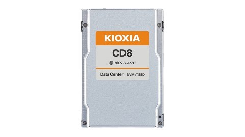 Kioxia Dysk SSD CD8-R 960GB U.2 NVMe Gen.4 1x4 DWPD 1 3D TLC BiCS Flash Data Center NVMe non-SED SIE PLP