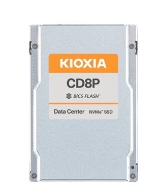 Kioxia Dysk SSD CD8P-R 15360GB U.2 NVMe Gen.5 1x4 DWPD 1 3D TLC BiCS Flash Data Center NVMe non-SED SIE PLP