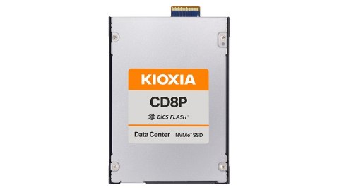 Kioxia Dysk SSD CD8P-V 3200GB E3.S NVMe Gen.5 1x4 DWPD 3 3D TLC BiCS Flash Data Center NVMe non-SED SIE PLP