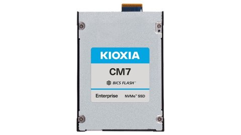 Kioxia Dysk SSD CM7-R 15360GB E3.S NVMe Gen.5 1x4 2x2 DWPD 1 3D TLC BiCS Flash Enterprise NVMe non-SED SIE PLP