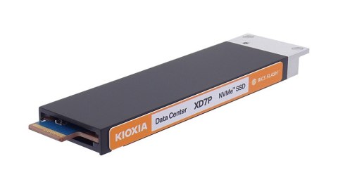 Kioxia Dysk SSD XD7P 3840GB E1.S NVMe Gen.4 1x4 DWPD 1 3D TLC BiCS Flash Data Center NVMe SED PLP