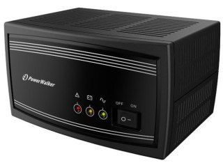 PowerWalker Zasilacz INVERTER 650VA ŁADOWARKA 15A, CZYSTA FALA SINUSOIDALNA (BEZ AKUMULATORÓW)