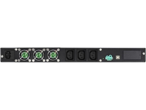 PowerWalker Zasilacz UPS On-Line 1000VA 3x IEC Out, USB/RS-232, LCD, Rack 19 cali/1U