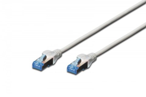 Digitus Patch cord F/UTP kat.5e PVC 10m Szary