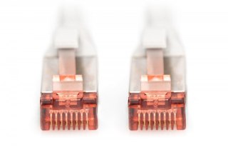 Digitus Patch cord S/FTP kat.6 LS0H 0,5m szary