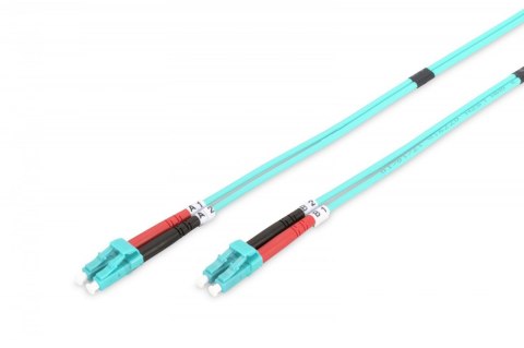 Digitus Patch cord światłowodowy FO LC-LC MM 50/125 OM3 duplex LSOH 10m