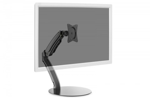 Digitus Ramię biurkowe pojedyncze, 1xLCD, max. 27", max. 6.5kg, uchylno-obrotowe 180° (PIVOT)