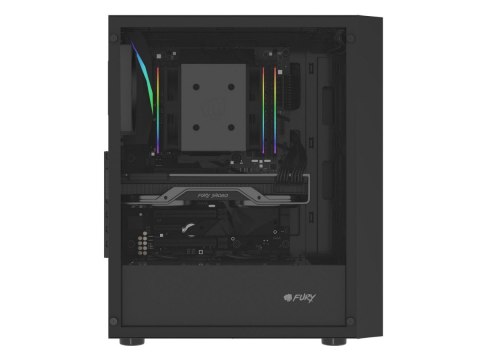 Fury Obudowa Fury Shobo SH8F Midi Tower z oknem czarna