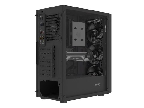 Fury Obudowa Fury Shobo SH8F Midi Tower z oknem czarna