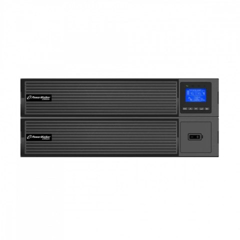 PowerWalker Zasilacz awaryjny UPS ON-LINE rack VFI 10000 LICR IOT PF1 10000VA Terminal USB-B RS-232 LCD 4U