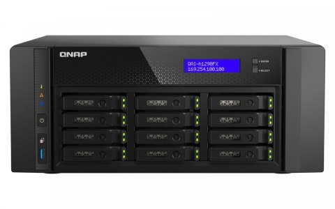 QNAP Serwer NAS QAI-h1290FX-7302P-128GB 12 zatok Allflash desktop