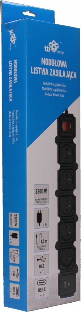 TB Energy Listwa modułowa zasilająca 1.5m