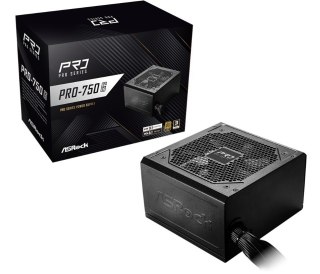 ASRock Zasilacz PRO-750G 750W 80PLUS GOLD NON MODULAR