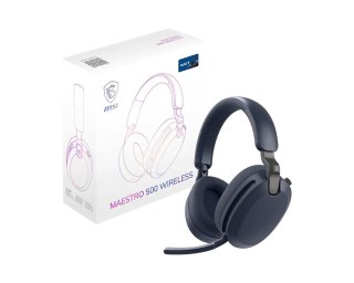 MSI Słuchawki bezprzewodowe Maestro 500 Wireless granatowe