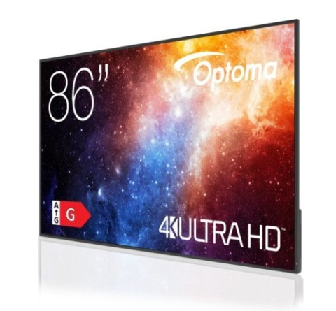 Optoma Monitor wielkoformatowy IFPD N3861K 86 cali H1F2COHBW101