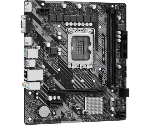 ASRock Płyta główna H610M-HDV/M.2 R2.0 s1700 2DDR4 DP/HDMI mATX