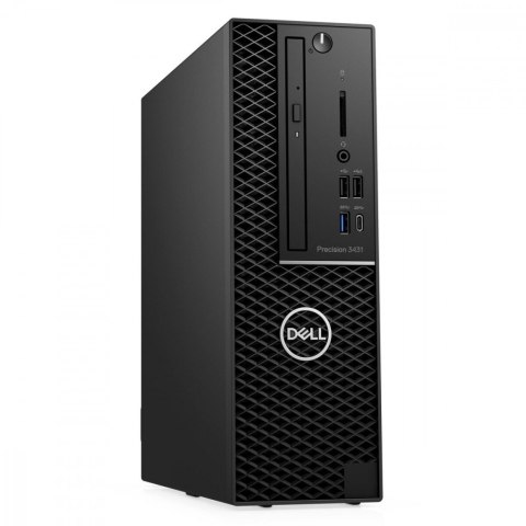 Dell Komputer poleasingowy Precision 3431 SFF i5-9500 (9-gen.) 3.0GHz / 16GB / 240GB SSD NVME / Win 11 Pro / 2-lata gwarancji