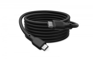 Digitus Kabel połączeniowy silikonowy USB-C-USB-C | USB 4 ver.2.0 80Gbps | 8K@60Hz | PD 3.1 240W| 1,5m | czarny