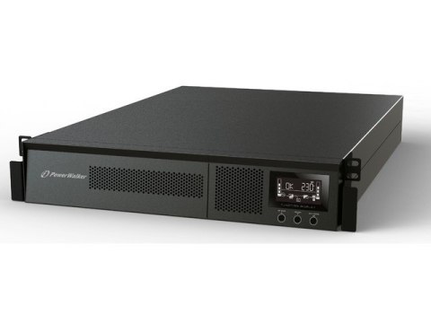 PowerWalker UPS On-Line 1500VA PF1 USB/RS232, LCD, 8x IEC OUT, Rack 19''/Tower