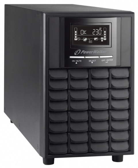 PowerWalker Zasilacz UPS Line-Interactive 1500VA CW FR 3X PL 230V, USB, RRS-232, LCD, EPO