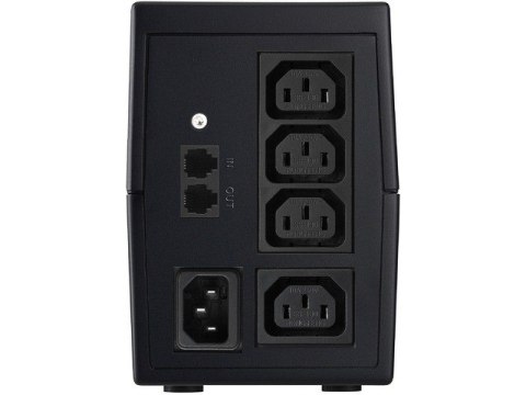 PowerWalker Zasilacz awaryjny Line-Interactive 850VA 4x IEC C13 Out, RJ11 In/Out, USB