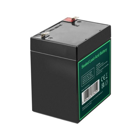 Green Cell Akumulator bezobsługowy do kasy, zabawki, kamery AGM VRLA 12V 5Ah IP54