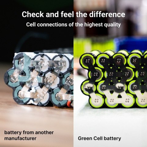 Green Cell Bateria Silverfish do roweru elektrycznego Ebike z ładowarką 36V 10.4Ah 374Wh XLR 3 pin n m.in do Zündapp. Produkcja polska.