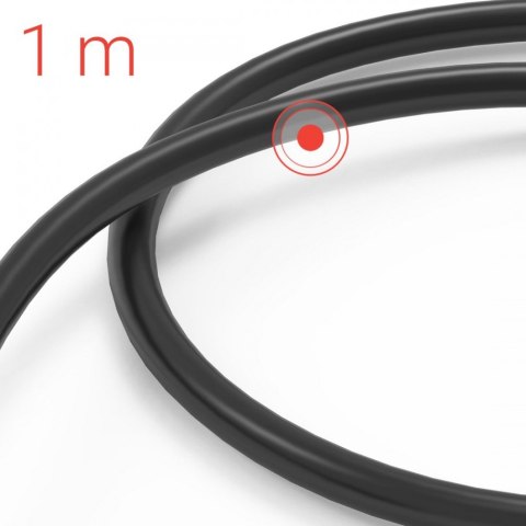 Hama Kabel ładujący USB-A USB-C 1m czarny