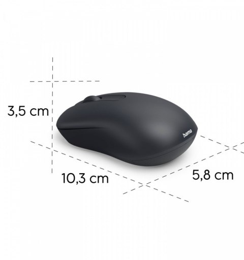 Hama Mysz bezprzewodowa WM-100 czarna