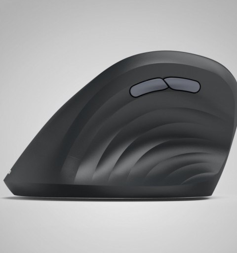 Hama Mysz ergonomiczna EWM-600 czarna dla leworęcznych