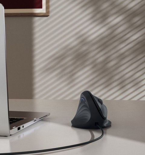 Hama Mysz ergonomiczna przewodowa ECM-500 dla leworęcznych