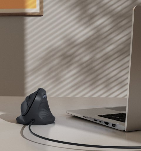 Hama Mysz ergonomiczna przewodowa ECM-500
