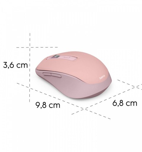 Hama Mysz multi device WM-450 różowa