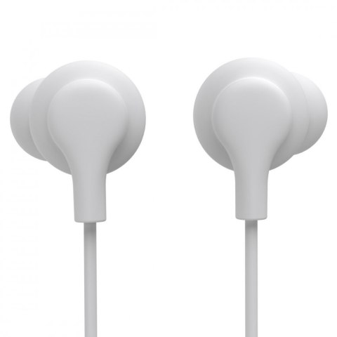 Hama Słuchawki douszne Curly USB-C białe