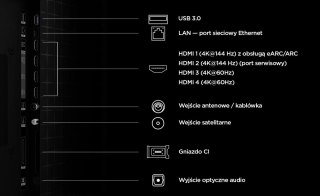 TCL Telewizor 55 cali QLED 55A400