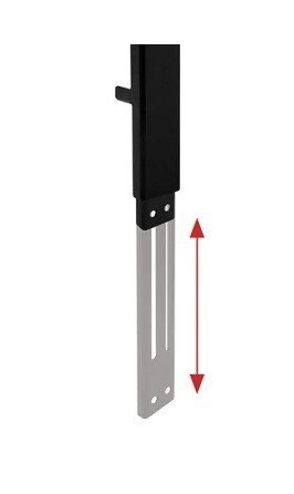 B-Tech AV Mounts Regulowane ramię montażowe półki SYSTEM X BT8390-SA /B