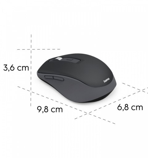 Hama Mysz bezprzewodowa multi device WM-450 czarna