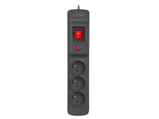 Armac Listwa zasilająca 3m multi 3M czarna M3/30/CZ