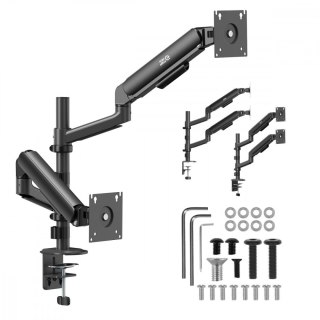 Ergo Office Uchwyt na 2 monitory 17-32 cali ER-692 B