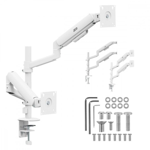 Ergo Office Uchwyt na 2 monitory 17-32 cali ER-692 W