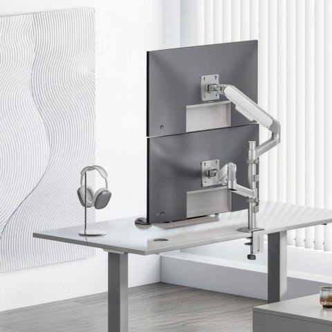 Ergo Office Uchwyt na 2 monitory 17-32 cali ER-692 W
