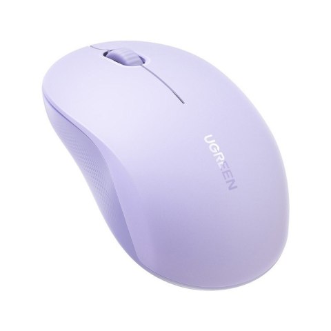Ugreen Mysz bezprzewodowa silent click M331 - fioletowa