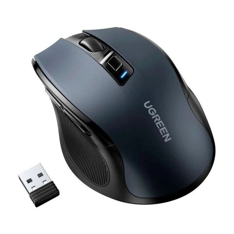 Ugreen Mysz bezprzewodowa silent click MU006 - czarna