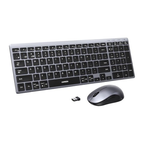 Ugreen Zestaw bezprzewodowy mysz+klawiatura MK552