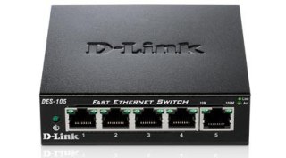 D-Link Przełącznik 5-port 10/100 Metal Housing