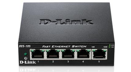 D-Link Przełącznik 5-port 10/100 Metal Housing