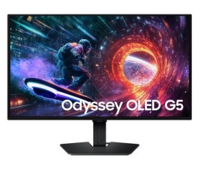 Samsung Monitor 27 cali Odyssey G50SF OLED 2560x1440 QHD 16:9 1xHDMI 1xDP 0,03ms 180/144Hz płaski 2Yd2d (LS27FG500SUXEN)