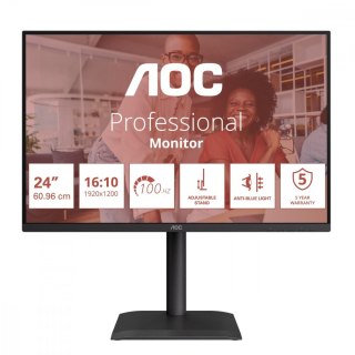 AOC Monitor 24 cale X24E4U IPS 100 Hz HDMI DP Pivot Głośnik